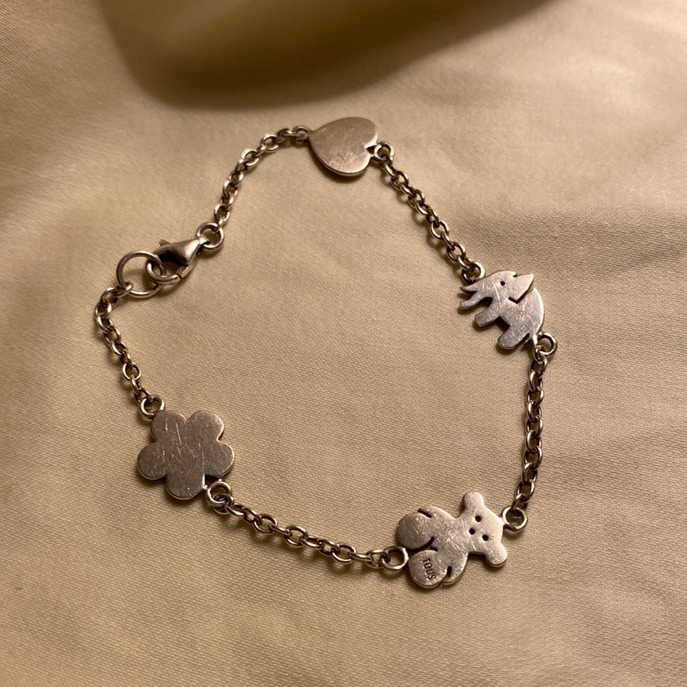 Tous sterling silver bracelet